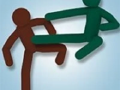 lupte stickman in arena