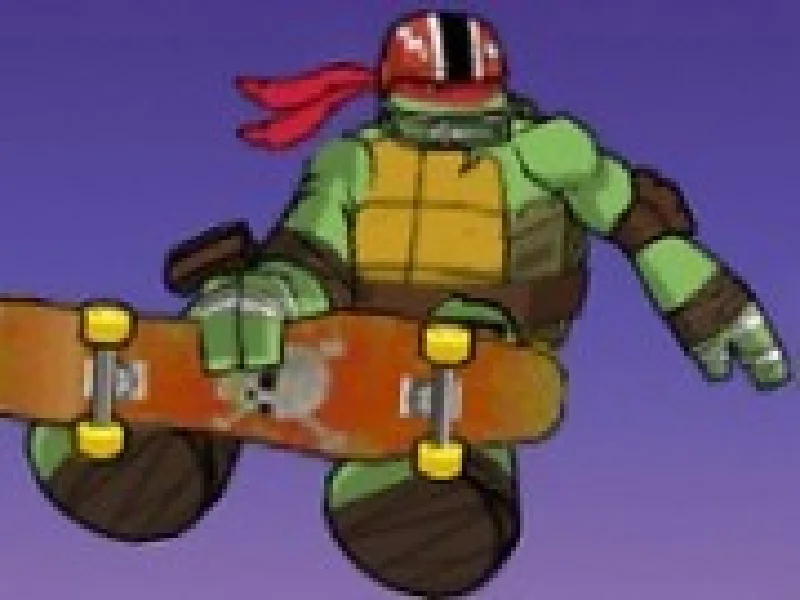 lupte testoasele ninja cu skateboard