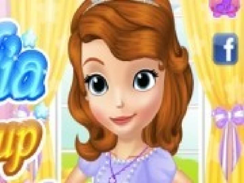 machiaj cu sofia intai printesa disney
