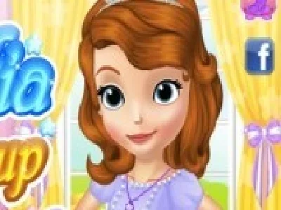 machiaj cu sofia intai printesa disney
