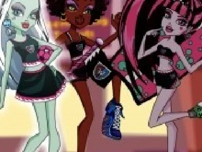 majorete monster high de imbracat
