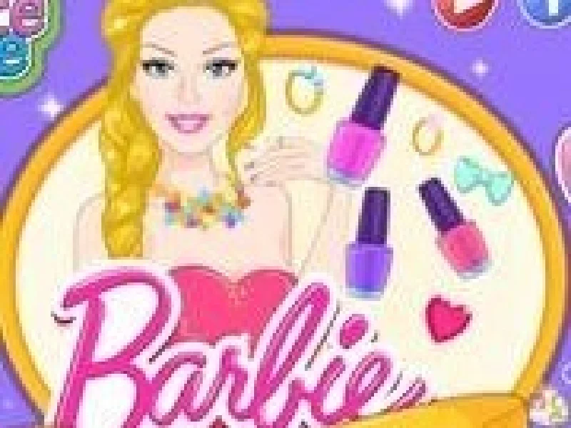 manichiura barbie de paste