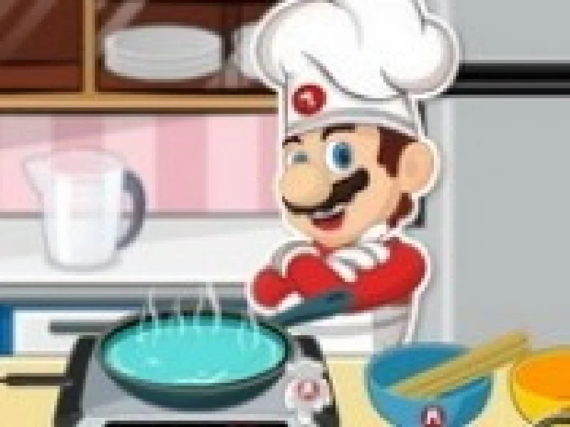Mario gateste spaghetti
