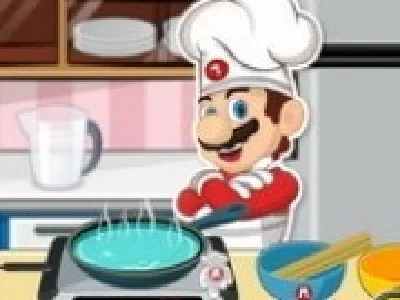 Mario gateste spaghetti