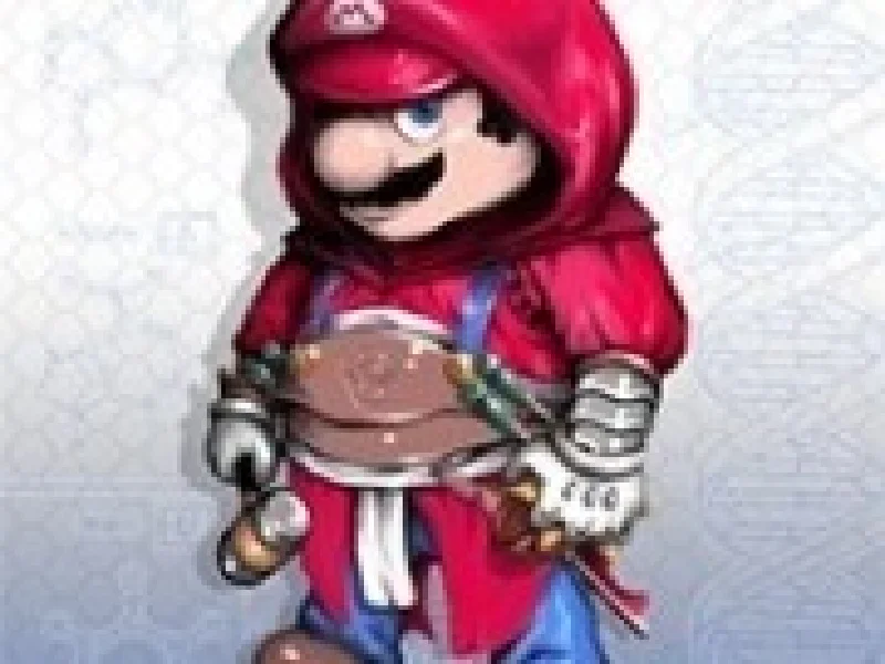 mario in assassins creed