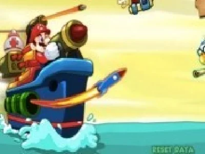 mario luptator pe nava