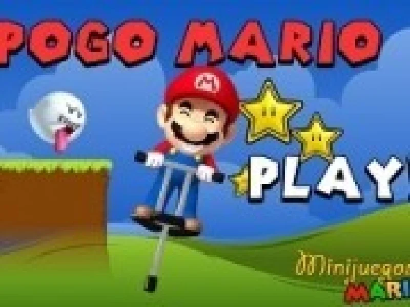 mario sarituri cu pogo