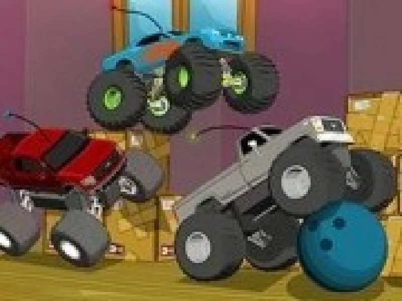 masini camion de jucarie in curse