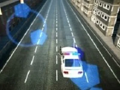 masini de politie in actiune