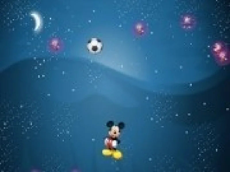 mickey face jonglerii