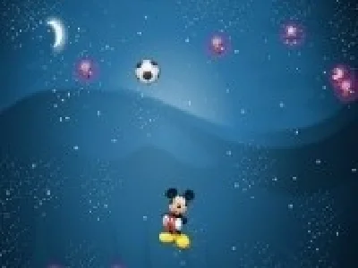 mickey face jonglerii