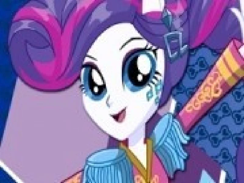 micul meu ponei rarity la coafat