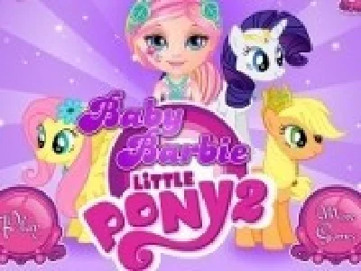 micul meu ponei si bebelusa barbie