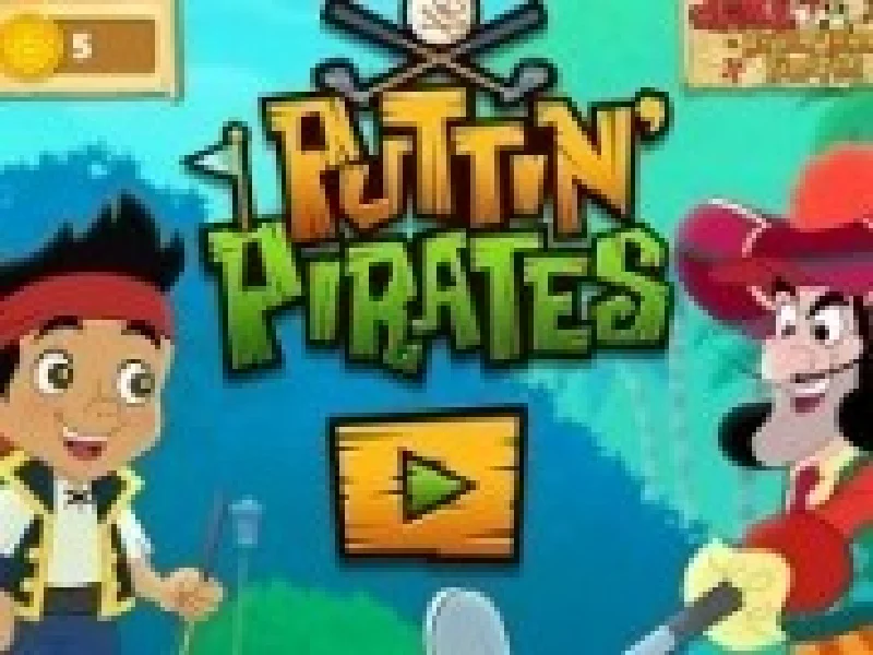 mini golf cu piratii din lumea de nicaieri