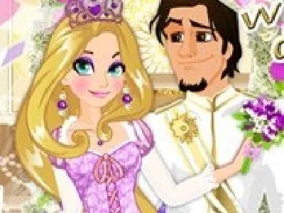 mireasa rapunzel de imbracat