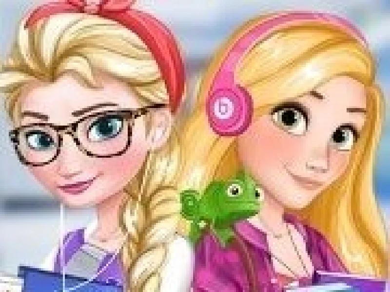 moda de liceu cu elsa si rapunzel