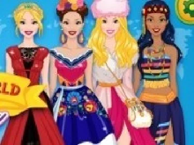 moda din jurul lumii cu barbie