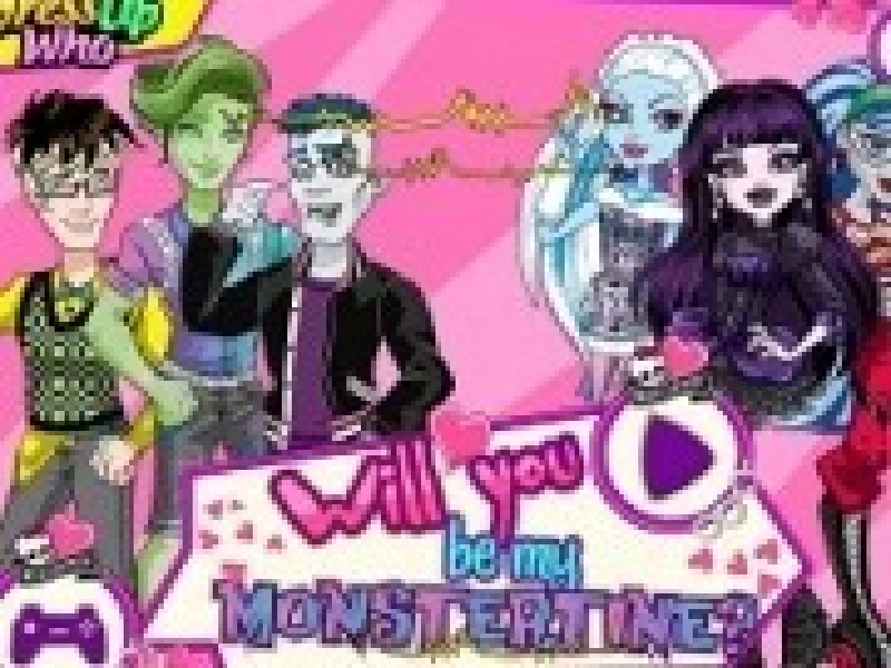 monster high de ziua indragostitilor monstertine