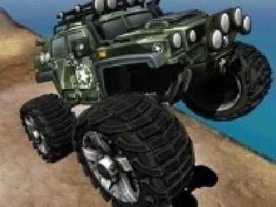 monster truck curse de arena offroad