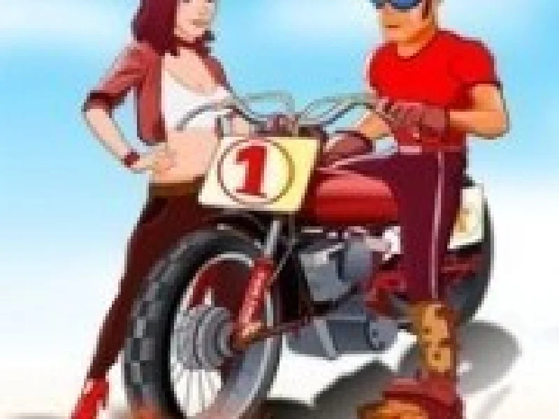 motociclete de curse in desert