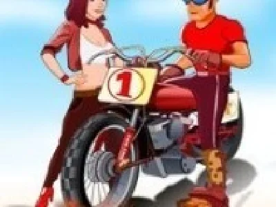 motociclete de curse in desert
