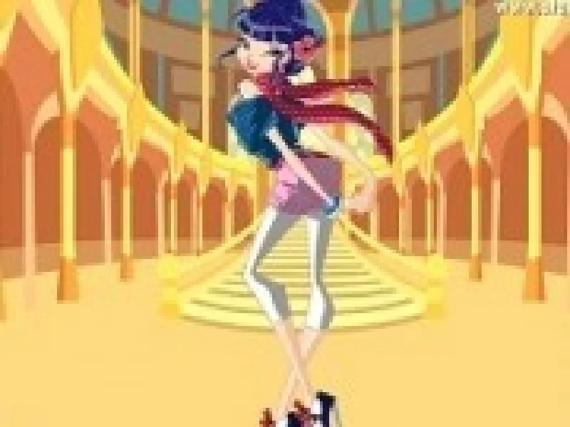 musa zana winx in tinuta de lupta