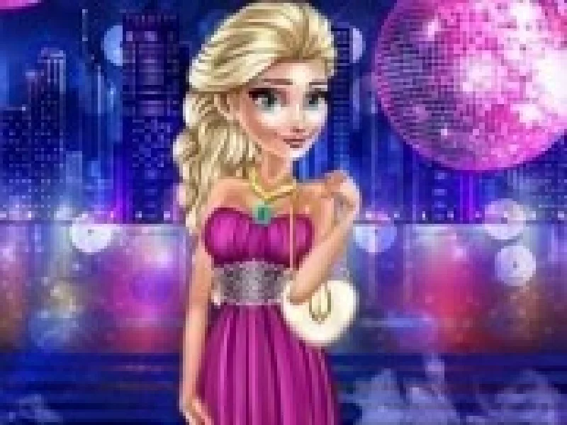 noapte in club cu elsa frozen