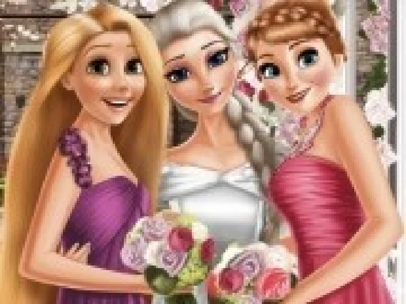 nunta cu elsa si printesele disney