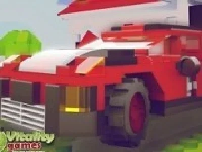 parcari de masini lego