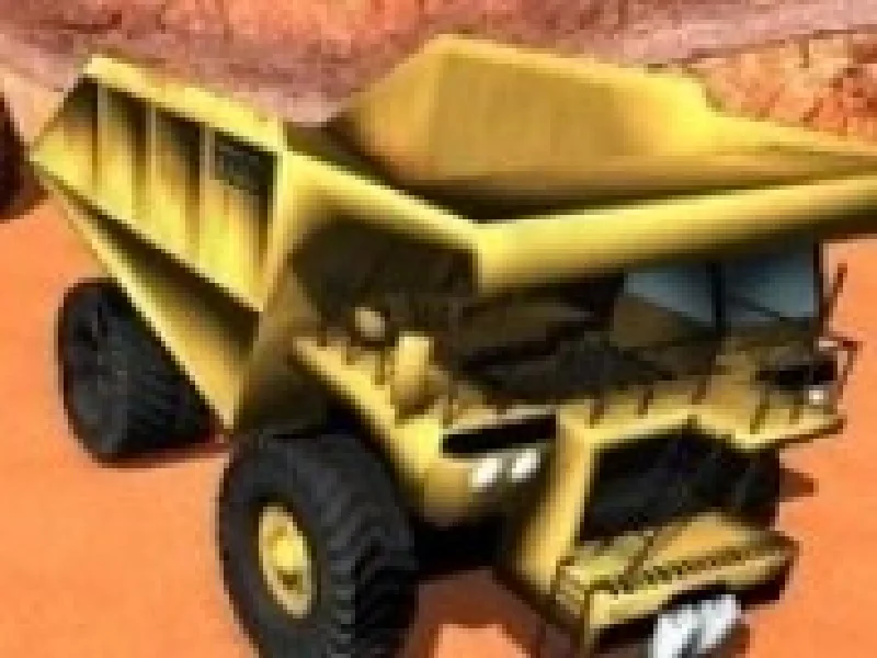 parcat basculanta cu remorca 3d