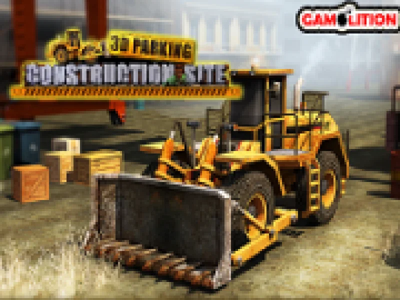 parcat excavatoare si camioane uriase 3d