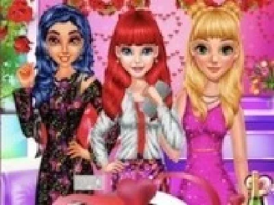 petrecere cu fete de valentines