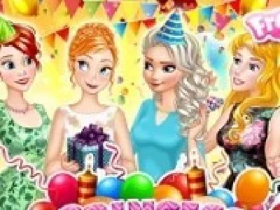 petrecere surpriza cu printesele disney