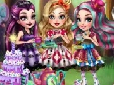 petrecerea de ceai in ever after high