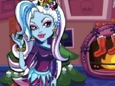 petrecerea de craciun monster high