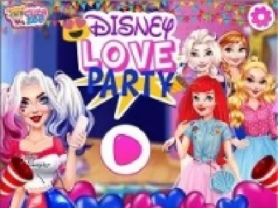 petrecerea dragostei cu printesele disney