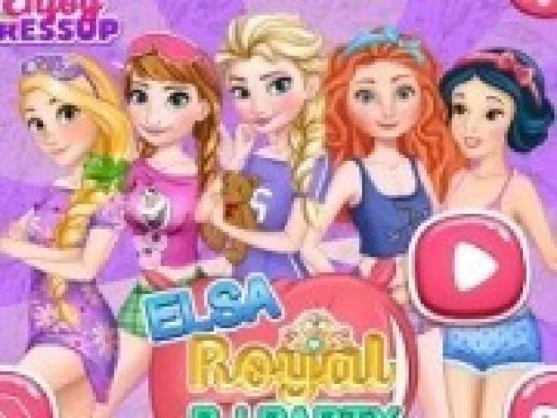 petrecerea in pijamale cu elsa frozen