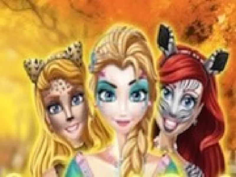 pictura pe fata cu printesele disney