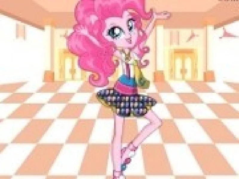 pinkie pie fetele ponei in spiritul de scoala