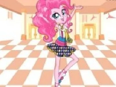 pinkie pie fetele ponei in spiritul de scoala