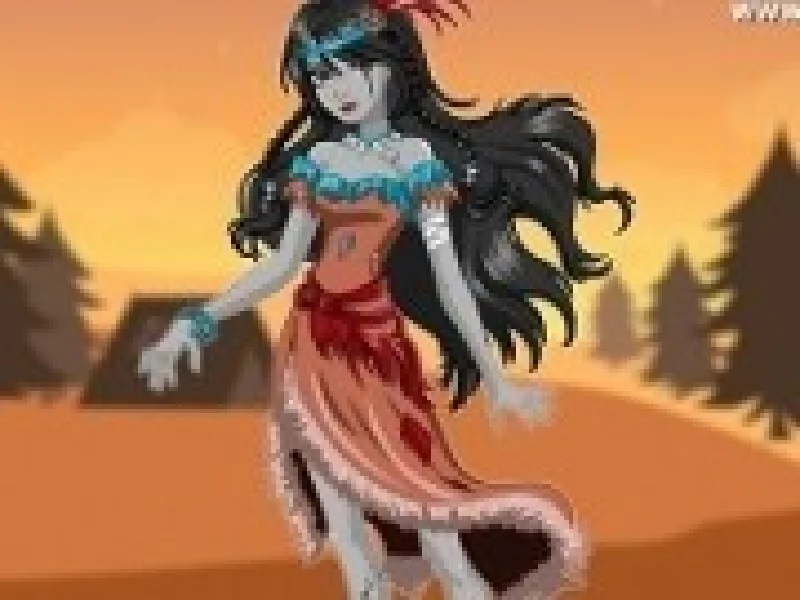 pocahontas in lumea printeselor zombi