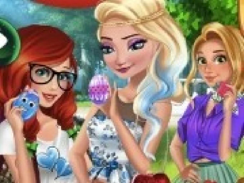 pregatiri de paste cu printese disney