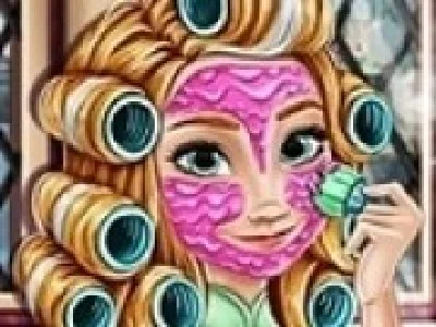 princess Anna Frozen imbracat si machiat