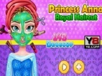 printesa anna si coafura regala