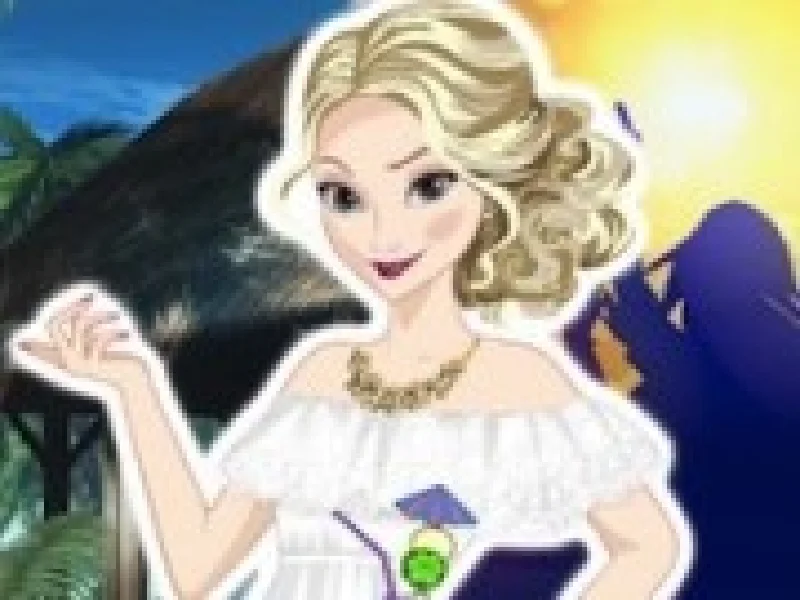 printesa elsa in vacanta