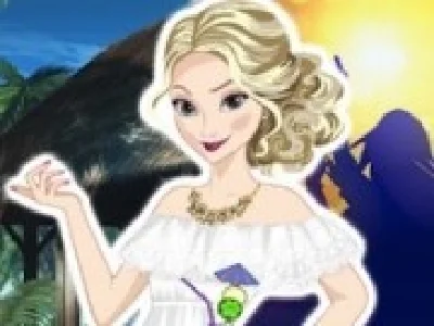 printesa elsa in vacanta