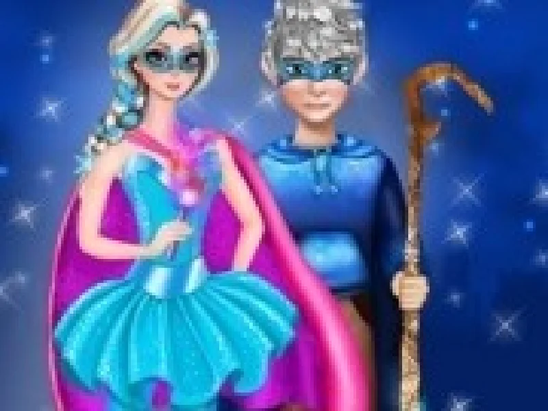 super elsa si jack de imbracat