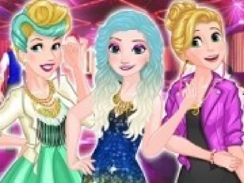 printese disney blonde la petrecere de noapte