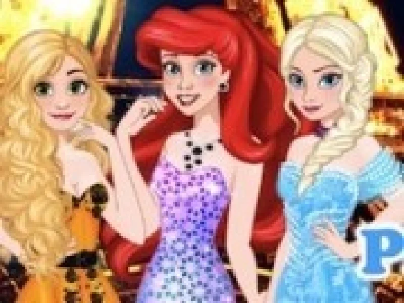 printese disney la expozitia de masini