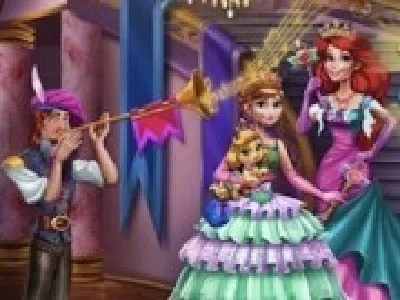 printesele ariel si anna la balul regal